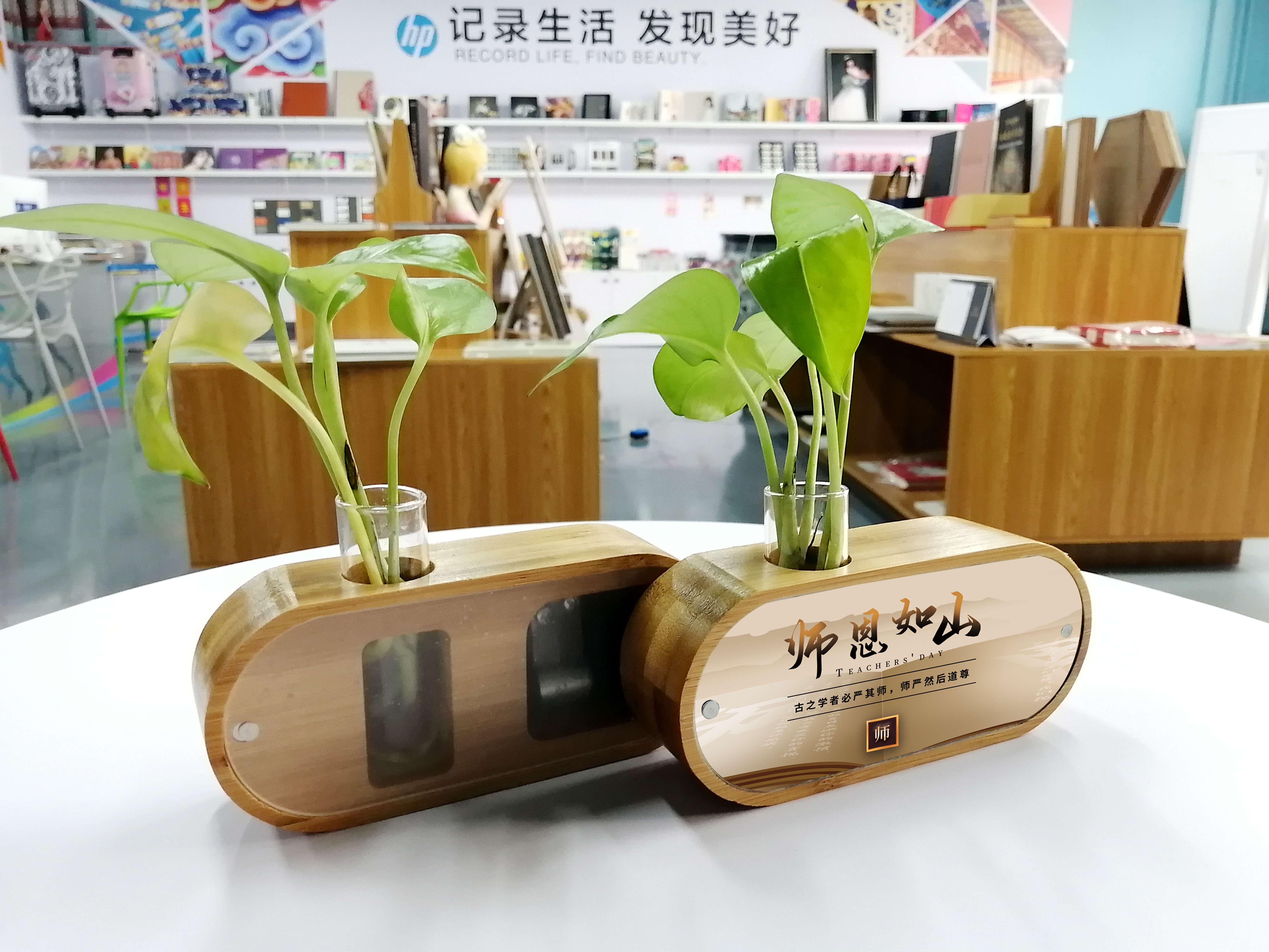 教师节走心网红同款送老师创意小礼品 楠木音乐盒 创意摆件 抖音同款音乐盒